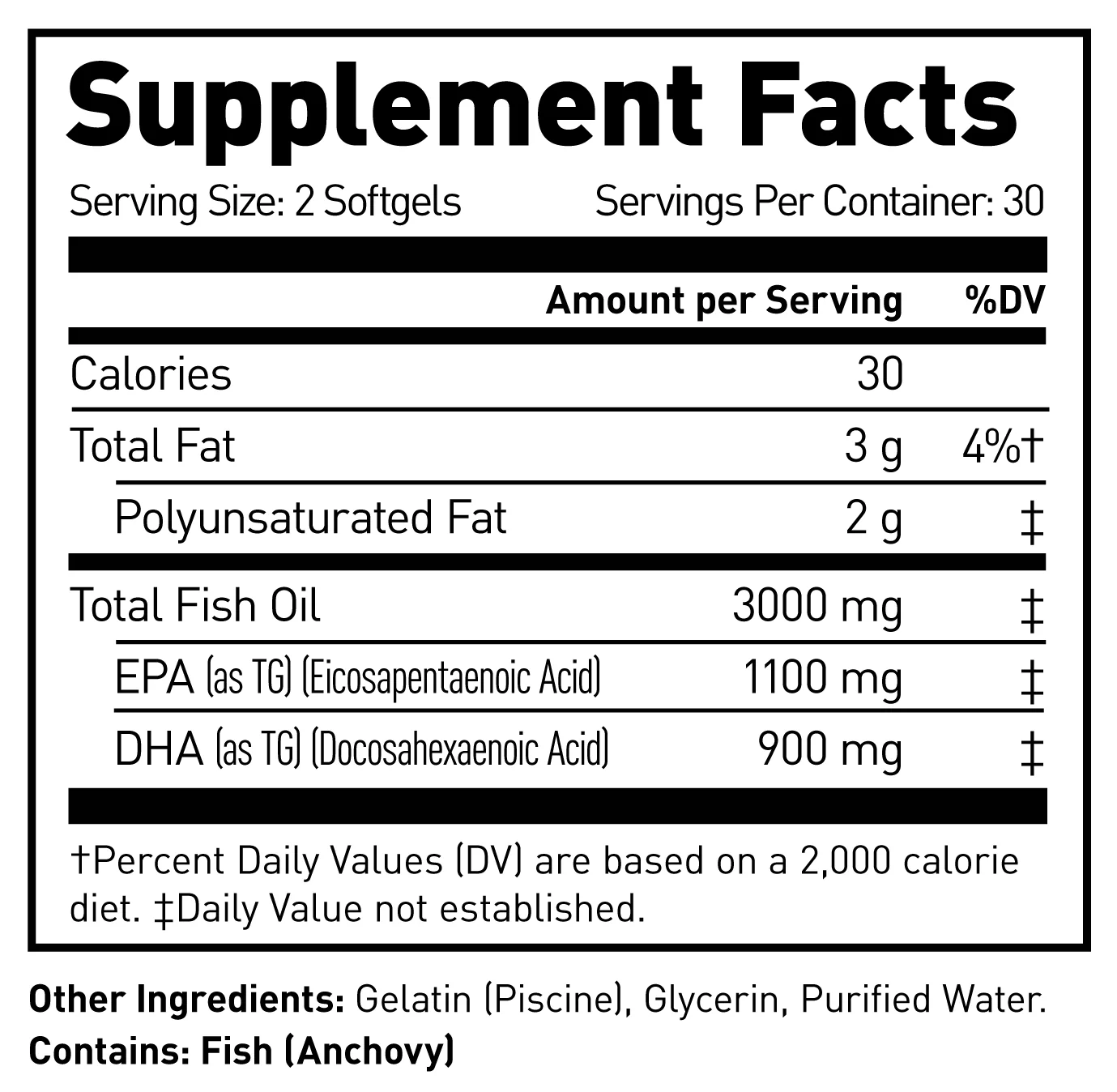 Supplement Facts