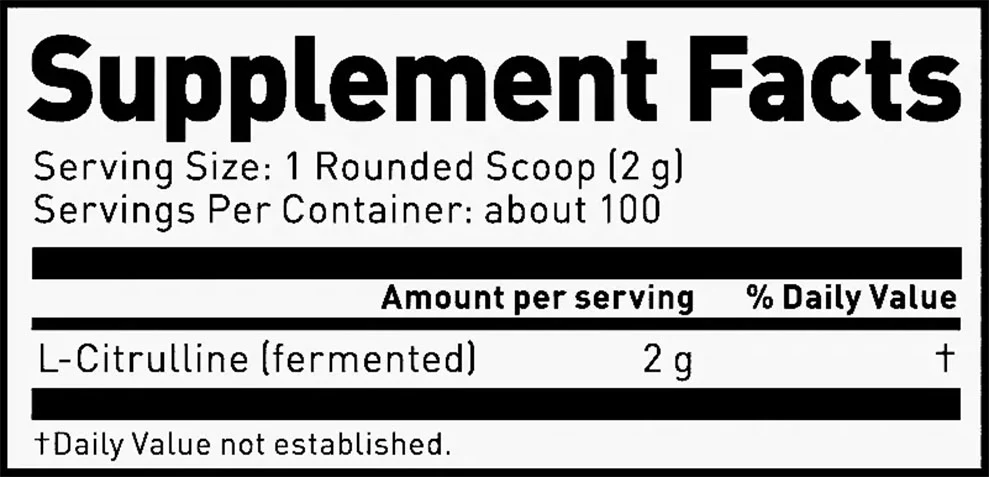 Supplement Facts
